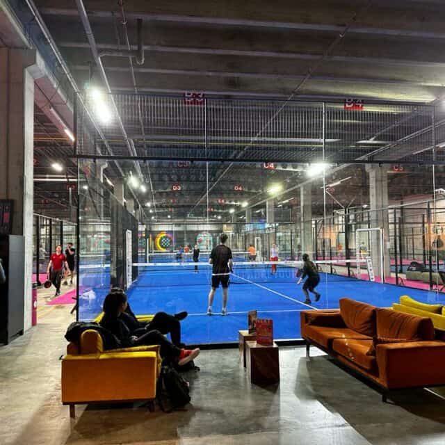 People playing Padel 