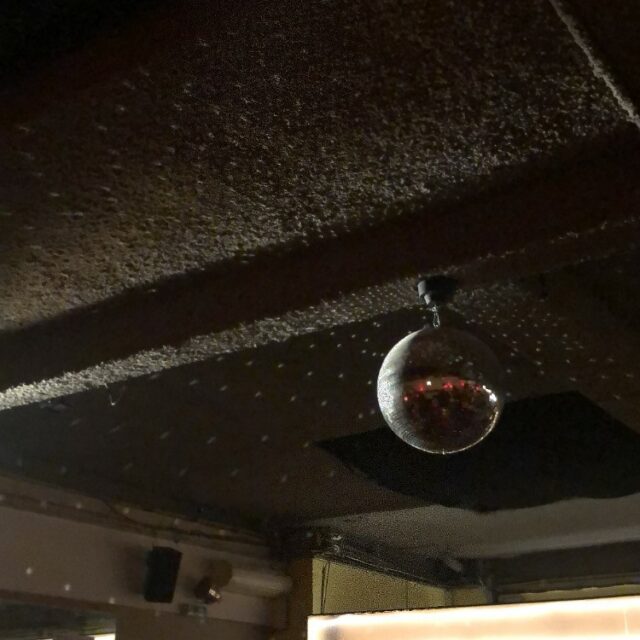 Disco Ball lights up a dark club